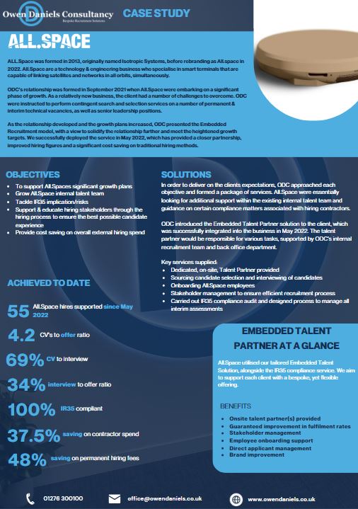 Embedded Talent case study